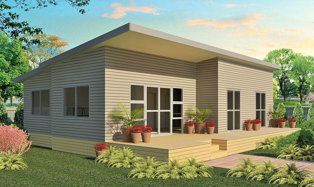 Genius 2 Bedroom Prefabricated Houses